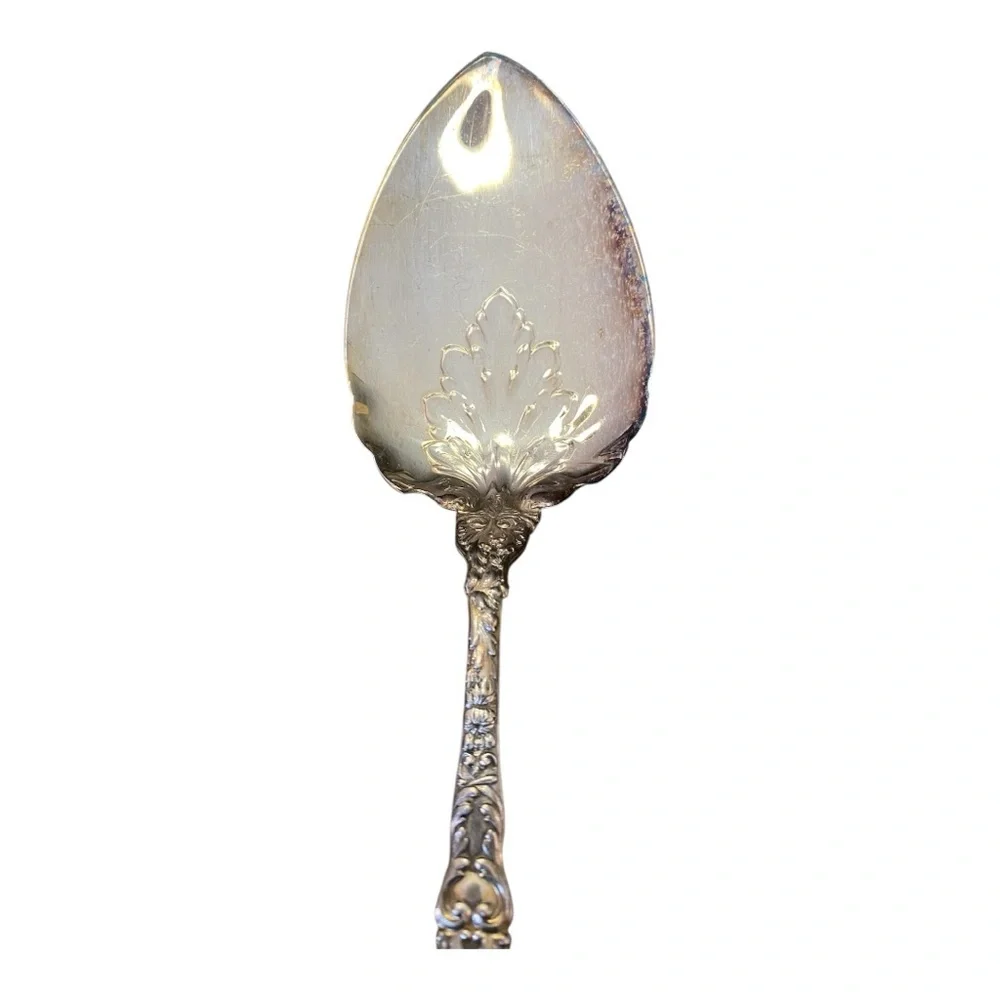 Vintage Gorham Imperial Chrysanthemum Silverplate Pie Pastry Cake Server 10